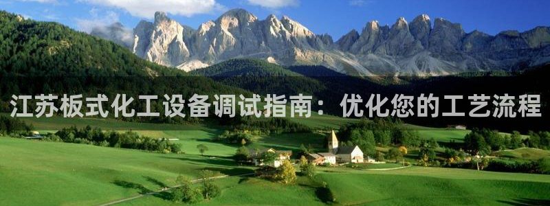 新宝gg是合法的吗：江苏板式化工设备调试指南：优化